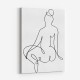 Nude Back Wall Art Print Nude Back Wall Art Print