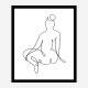 Nude Back Wall Art Print Nude Back Wall Art Print