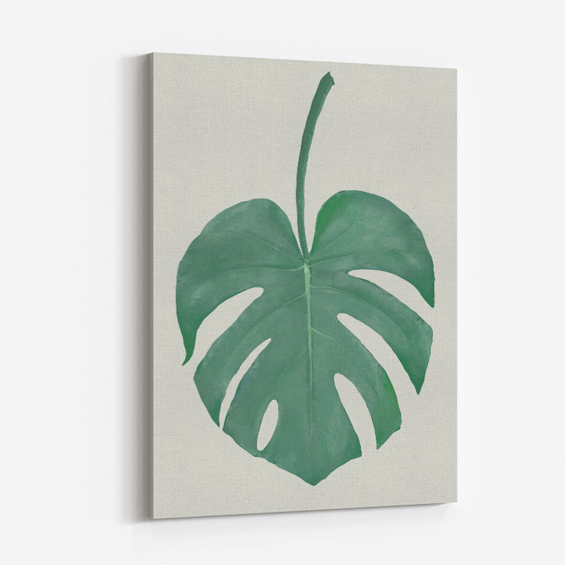Monstera Aqua 05 Wall Art Print Monstera Aqua 05 Wall Art Print