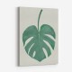 Monstera Aqua 05 Wall Art Print