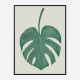 Monstera Aqua 05 Wall Art Print Monstera Aqua 05 Wall Art Print