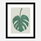 Monstera Aqua 05 Wall Art Print Monstera Aqua 05 Wall Art Print
