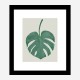 Monstera Aqua 05 Wall Art Print Monstera Aqua 05 Wall Art Print