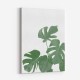 Monstera Aqua 04 Wall Art Print