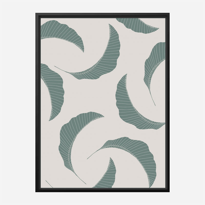 Banana Leaves Multiple Wall Art Print