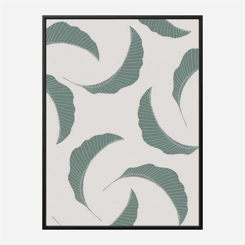 Banana Leaves Multiple Wall Art Print