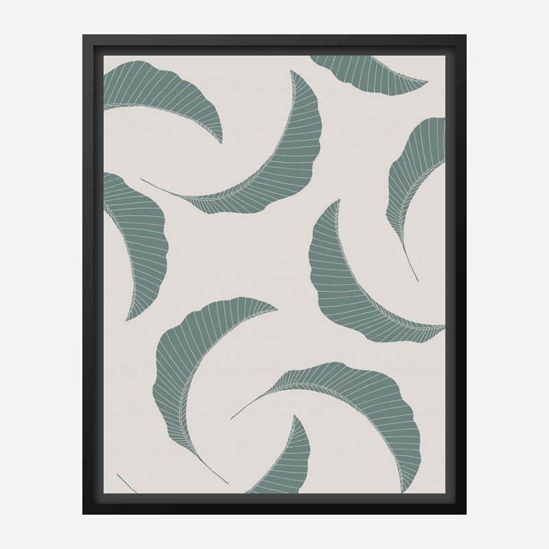 Banana Leaves Multiple Wall Art Print