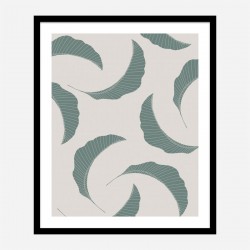 Banana Leaves Multiple Wall Art Print