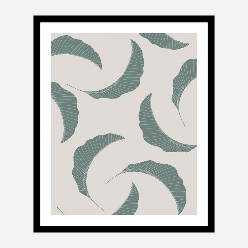 Banana Leaves Multiple Wall Art Print