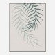 Leaf Frilly Green Wall Art Print