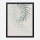 Leaf Frilly Green Wall Art Print