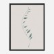Wavy Branch Green Wall Art Print Wavy Branch Green Wall Art Print
