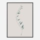 Wavy Branch Green Wall Art Print Wavy Branch Green Wall Art Print
