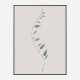 Wavy Branch Green Wall Art Print