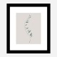 Wavy Branch Green Wall Art Print Wavy Branch Green Wall Art Print