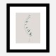 Wavy Branch Green Wall Art Print