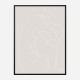 Woman Lines White Wall Art Print Woman Lines White Wall Art Print