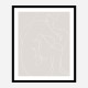 Woman Lines White Wall Art Print Woman Lines White Wall Art Print