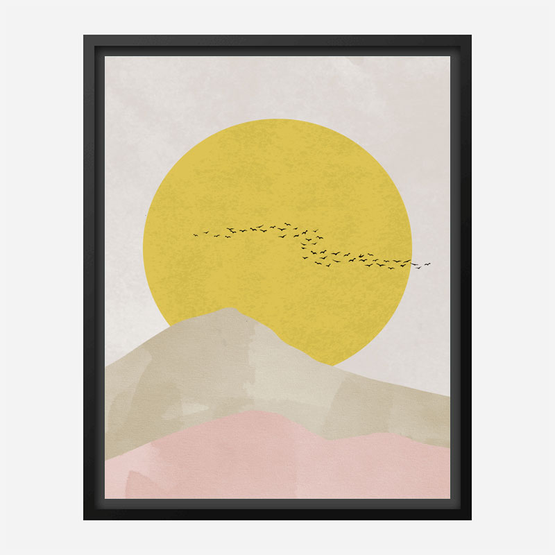 Rocky Mountains Wall Art Print