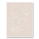 The Swan Beige Wall Art Print The Swan Beige Wall Art Print