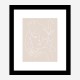 The Swan Beige Wall Art Print The Swan Beige Wall Art Print