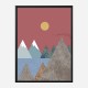 Mountain Landscape Wall Art Print Mountain Landscape Wall Art Print