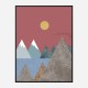 Mountain Landscape Wall Art Print Mountain Landscape Wall Art Print