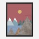 Mountain Landscape Wall Art Print Mountain Landscape Wall Art Print