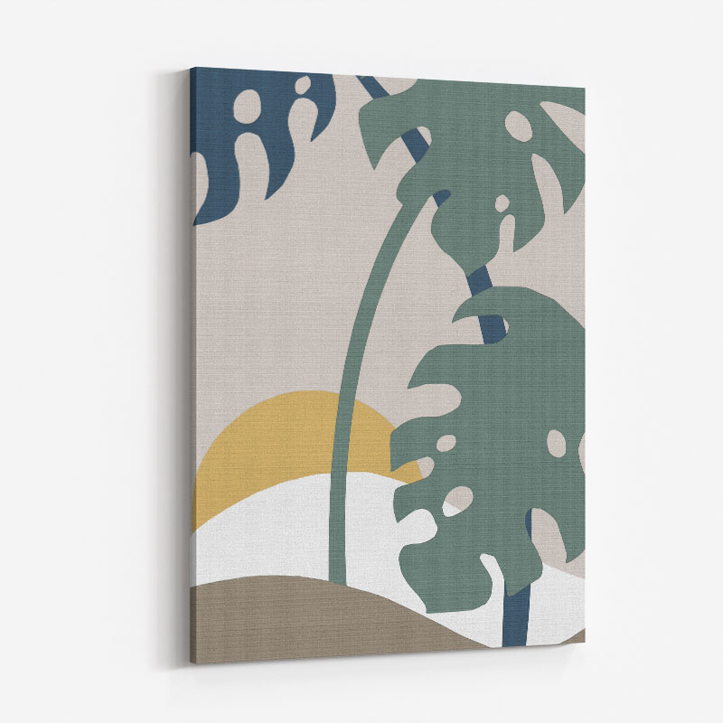 Monstera Cut Out 2 Wall Art Print