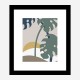 Monstera Cut Out 2 Wall Art Print