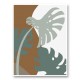 Monstera Cut Out 3 Wall Art Print