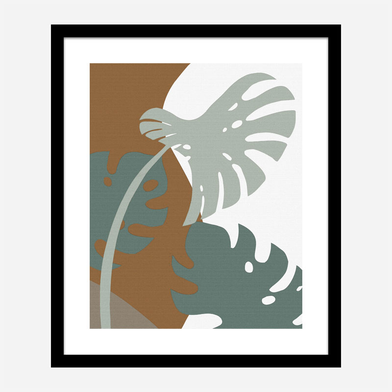 Monstera Cut Out 3 Wall Art Print Monstera Cut Out 3 Wall Art Print