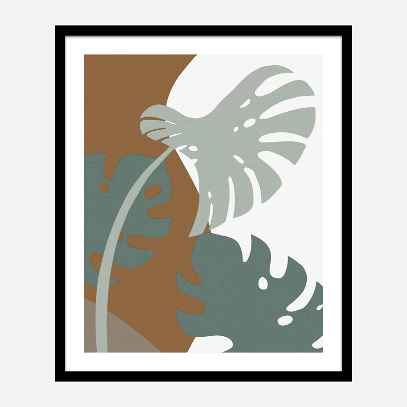 Monstera Cut Out 3 Wall Art Print Monstera Cut Out 3 Wall Art Print