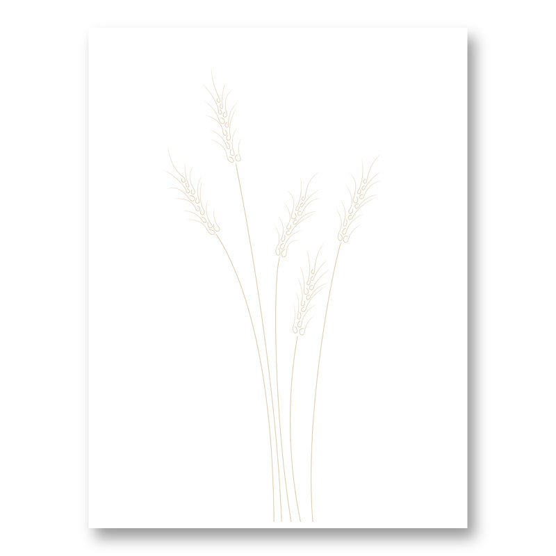 Wheat Grass Wall Art Print Wheat Grass Wall Art Print