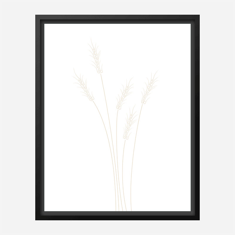 Wheat Grass Wall Art Print