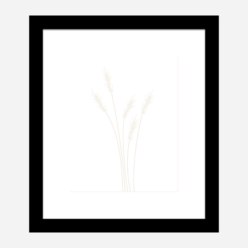 Wheat Grass Wall Art Print Wheat Grass Wall Art Print