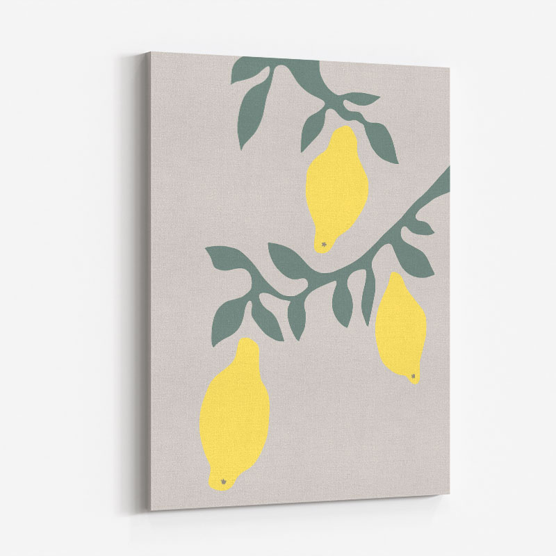 Lemons Wall Art Print