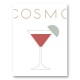 Cosmopolitan Wall Art Print Cosmopolitan Wall Art Print