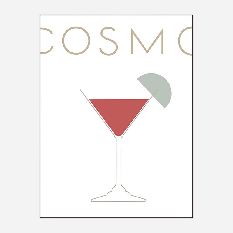 Cosmopolitan Wall Art Print