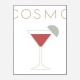 Cosmopolitan Wall Art Print Cosmopolitan Wall Art Print