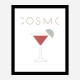 Cosmopolitan Wall Art Print Cosmopolitan Wall Art Print