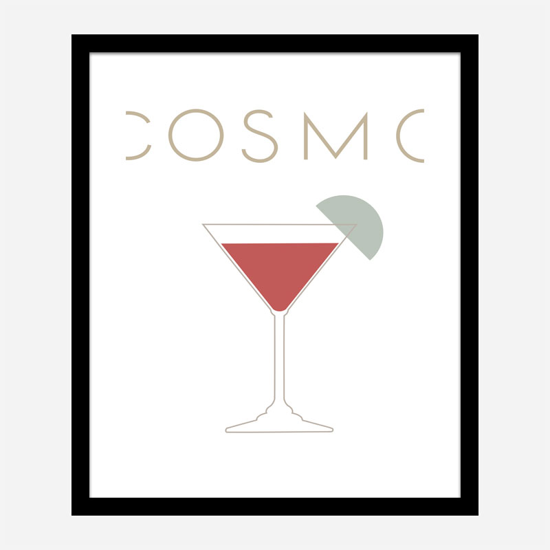 Cosmopolitan Wall Art Print Cosmopolitan Wall Art Print