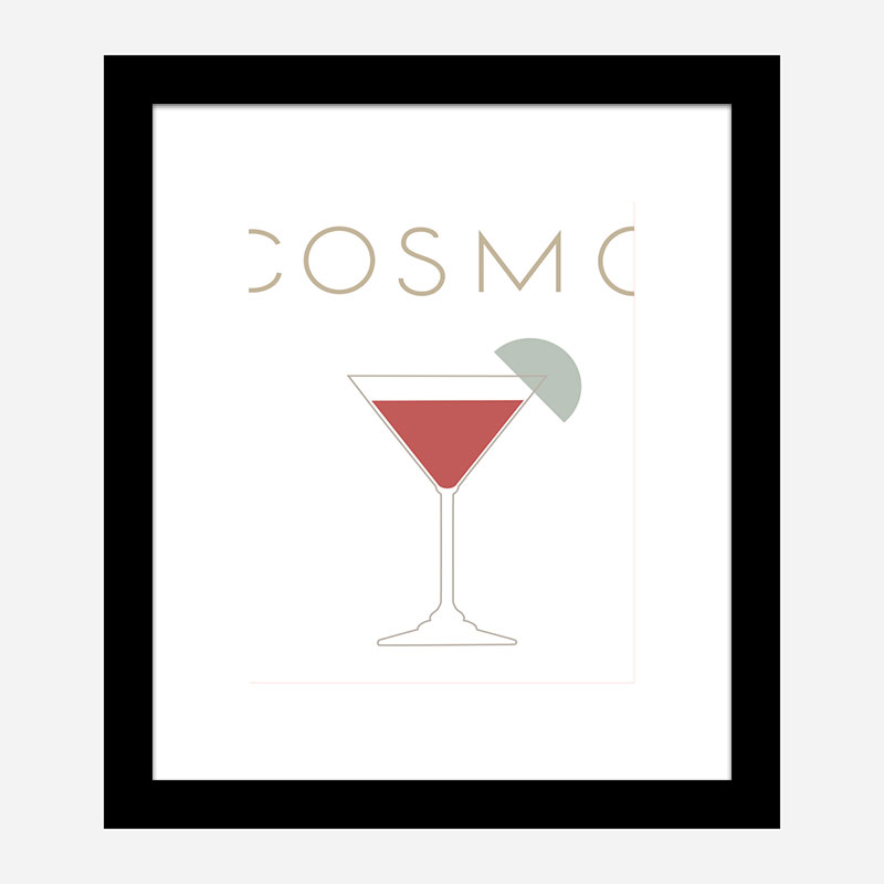 Cosmopolitan Wall Art Print Cosmopolitan Wall Art Print