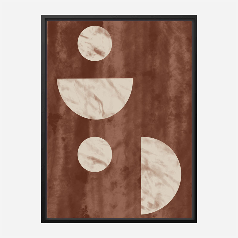 Geo Marble Wall Art Print