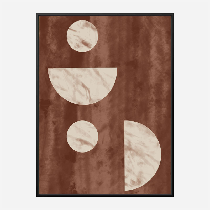 Geo Marble Wall Art Print