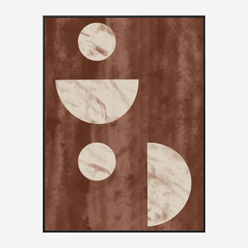 Geo Marble Wall Art Print