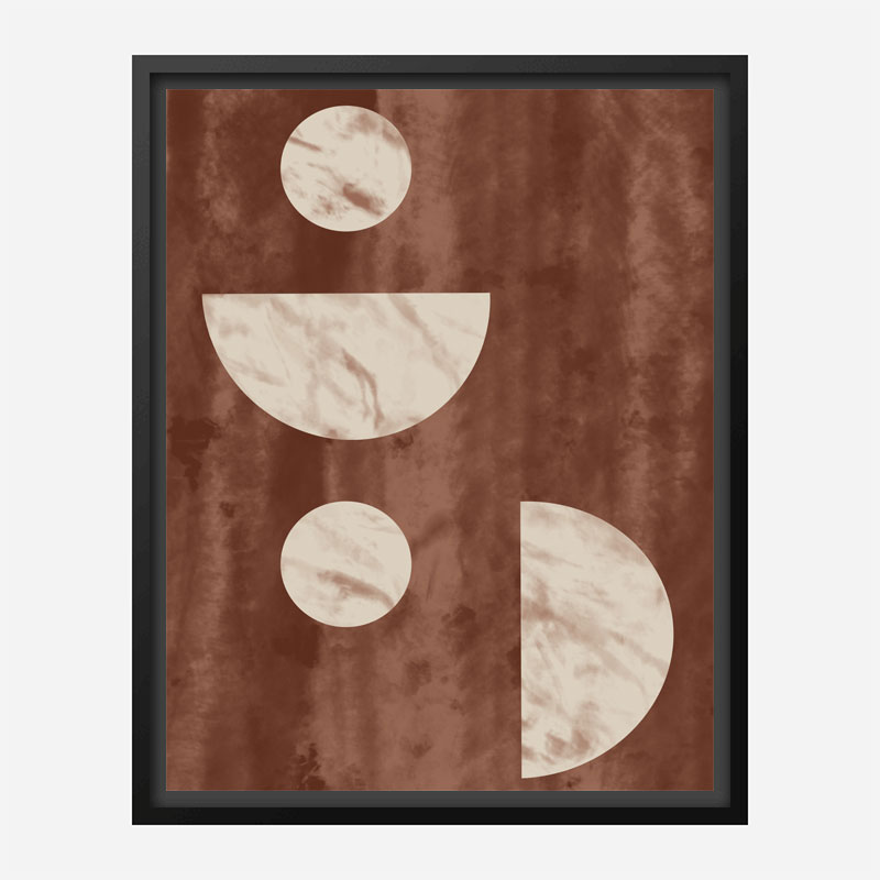 Geo Marble Wall Art Print