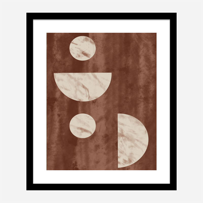 Geo Marble Wall Art Print