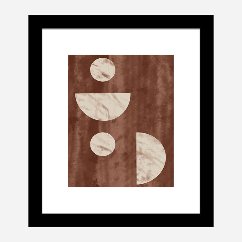 Geo Marble Wall Art Print