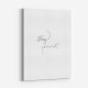 Stay Present Quote Wall Art Print Stay Present Quote Wall Art Print